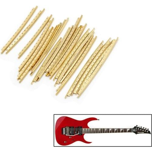 High Quality 21 Pcs Fingerboard Frets Fret Wire Copper For Acoustic Guitar Classical 2.0mm