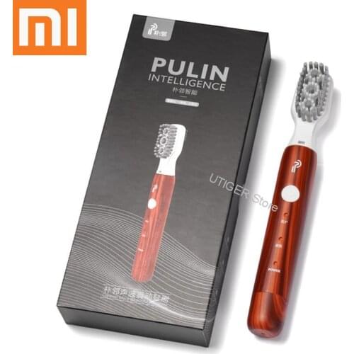 Xiaomi PULIN Sonic Vibration Electric Shoes Sneakers Cleaning Brush IPX7 Waterproof USB Rechargeable 3 Files Double Bristles
