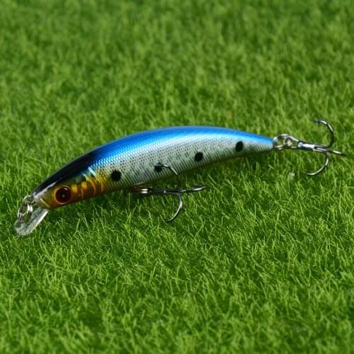 1PCS Minnow 8.5cm/8.5g Fishing Lure Hard Artificial Bait Floating Wobblers 6# Hooks Crankbaits Pesca Lures Bass Tackle