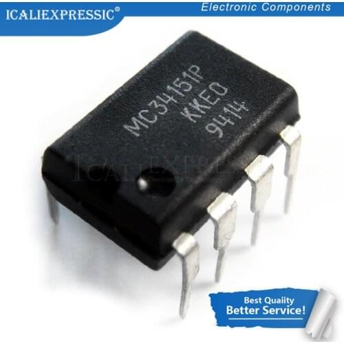 10PCS MC34151P DIP-8 MC34151 DIP 34151P DIP8