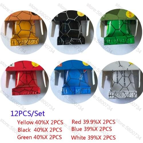 12Pcs/set Tattoo Care Cream for Operation Piercing Semi Permanent Makeup Eyebrow Lip Body Tattoo Cream 10g