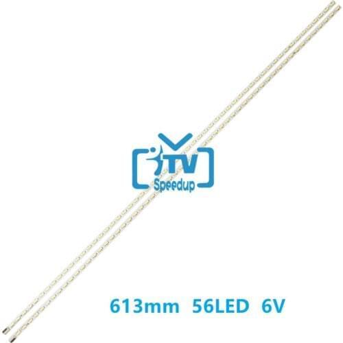 5set=10pcs with Blue thermal tape NEW LED backlight Strip 56lamp FOR Ph ilco Ph55x57dag Ph55x57