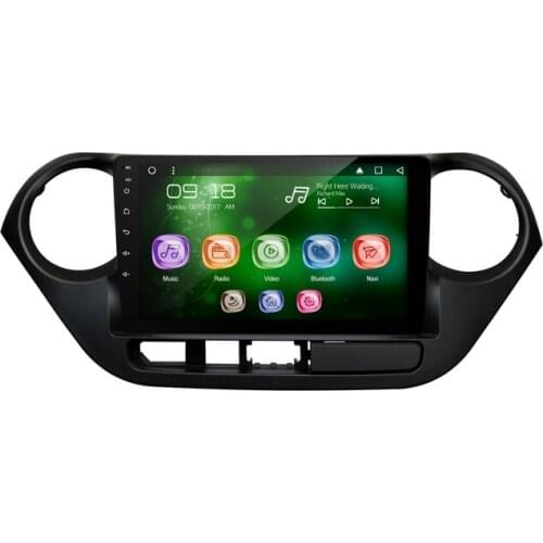 Allways 9" IPS Screen Android 9.0 Octa-core Ram 2GB Rom 32GB Car Multimedia for Hyundai I10 (RHD) 2012-14 with 2.5D Touch screen