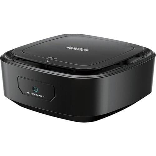 Car Air Purifier Mini Portable Desktop Office USB Powered Negative Ion Car Purifier Smoke and Dust Removal