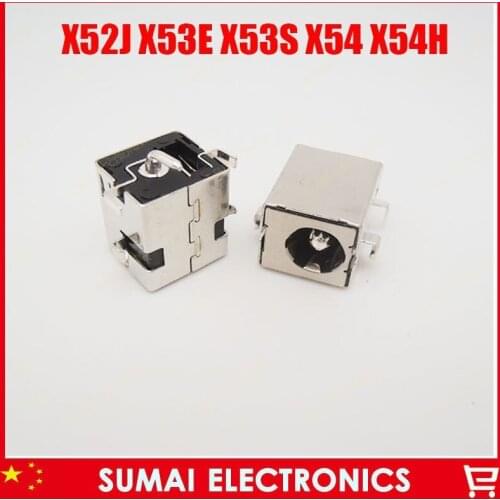 Free Shipping 50X Lot New 2.5mm DC Power Jack for Asus A52/A53/K52/k53/U52/X52/X53/X54 -2.5