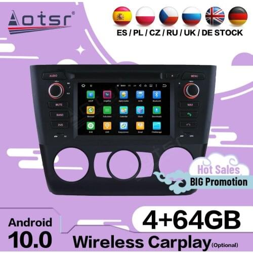 Carplay Multimedia Stereo Android For BMW 1 Series E81 E82 E87 E88 116i 118i 120i 2004-2012 GPS Audio Radio Receiver Head Unit