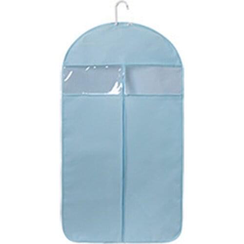 Clothes Cover Cabinet Dust-Proof Clothes Suits Protection Anti-Dust Zipper Storage Bag With Transparent Window Home Accessory