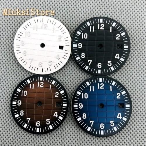 Bliger 31.5mm watch Dial fit Miyota 8205/8215/821A,Mingzhu 2813/3804,eta 2836/2824 movement