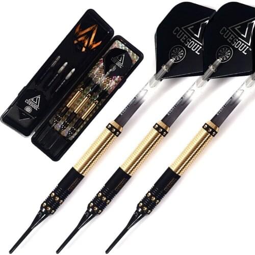 CUESOUL Soft Tip Darts With PC Material Dart Barrels For Electronic Dartboard