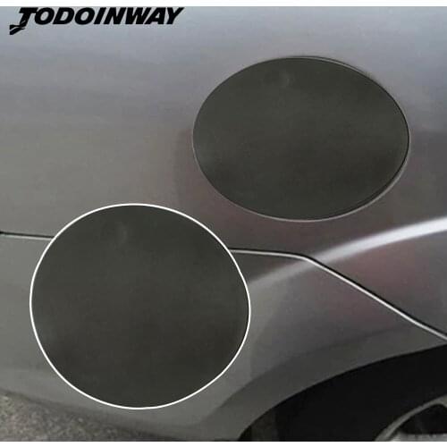 For Ford Fiesta st mk7 2009 2016 Primer Color Car Tank Covers Gas Oil Box Fuel Filler Flap Petrol Diesel Cap Lid