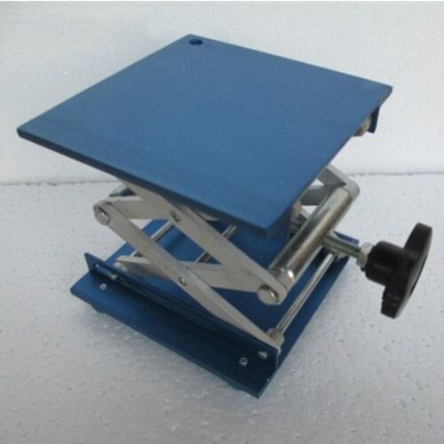 Laboratory lifting platform, alumina material. 100 x 100 x 150 mm