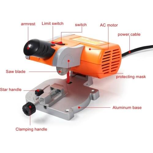 Small metal processing wood metal material tools and desktop workshop small cutting machine school teaching aids