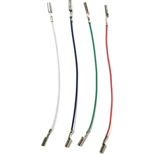 P82F 3/4PCS Universal Cartridge Phono Cable Leads Header Wires for Turntable Phono Headshell Accessories