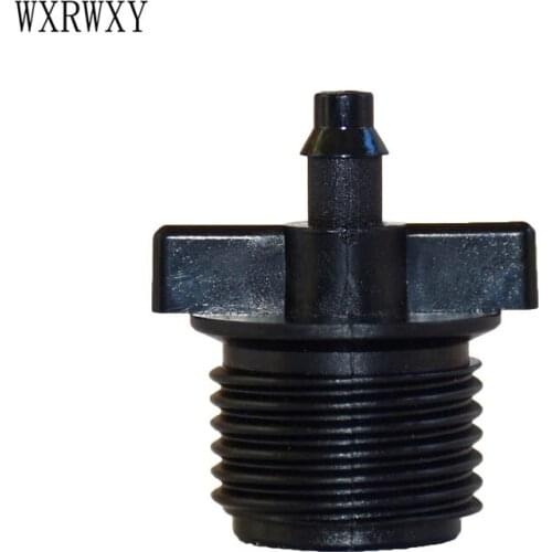 Male thread1/2 to 4/7 hose connector 1/4" barbed Connect hose adapter 10pcs