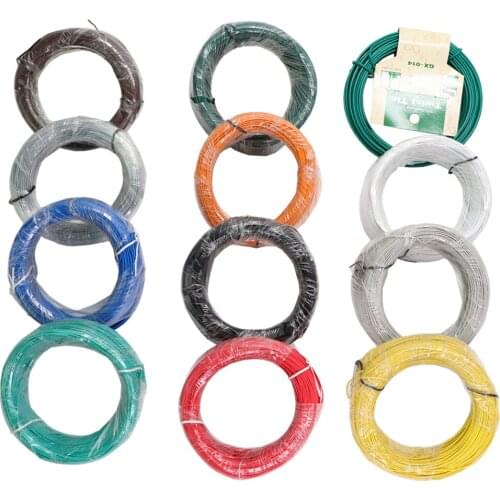100m Gardening Cable Twist Ties Garden Plant Tie Line Power Wire Loop Tape Climbing Vines Ligature Multifunction Fixed Strings