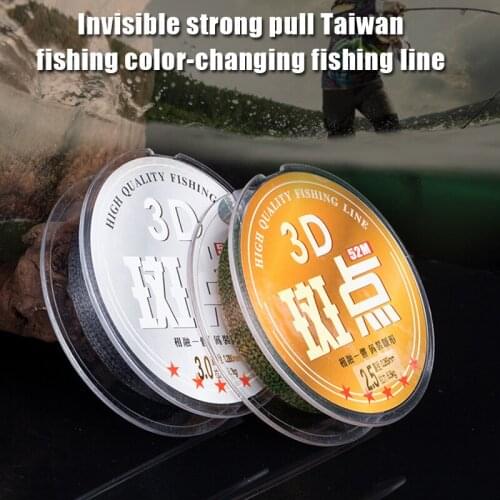 Transparent Nylon Thread Fishing Line With Super Strong Pull Fishing Main Line High-density Molecules Fishing Gear Linha