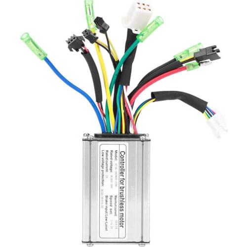 36V 48V Electric Bicycle Brushless Controller Hall Sensor KT-15A 17A E-bike Scooter Motor Speed Controller Conversion Kit