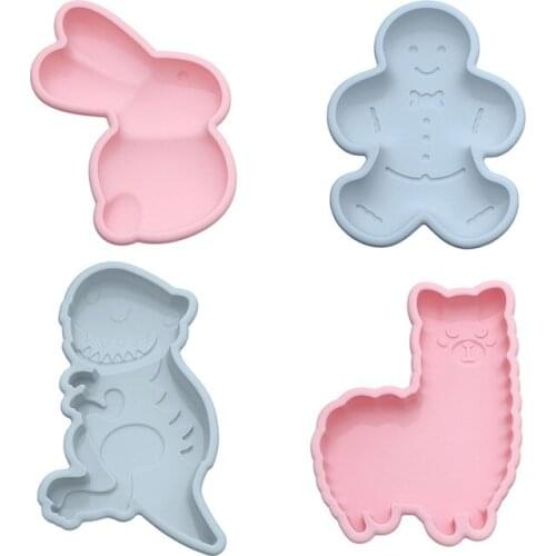 6 Inch Cartoon Animals Silicone Cake Pan Pastry Cake Mold Baking Silicone Molds Moulds for Crafts Cake Decorating Tools