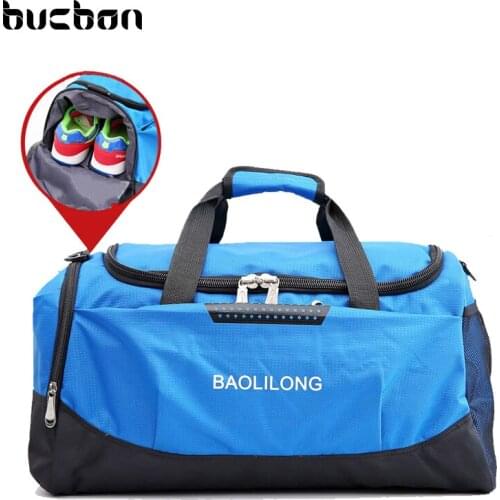 Large Capacity Simple Style Waterproof Fitness Gym Bag Men Women Portable Diagonal Sports Travel Shoulder Bag Gym SGD002