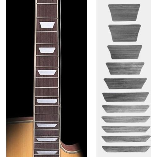 Yuker Elektrische Akoestische Gitaar Stickers Bas Inlay Decal Ultra Dunne Fretboard Sticker Voor Gitaar Accessoires
