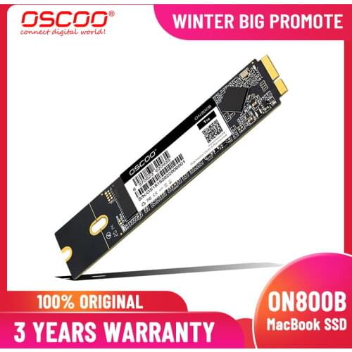 OSCOO Original SSD Hard Drives For Macbook Air A1465 A1466 Pro A1425 A1398 Year 2012 128GB 256GB 512GB 1TB Apple SSD Hard Disk
