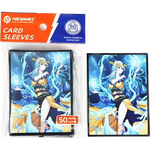 130 PCS/LOT The Goddess Of The Sea Board Game Cards Matte Sleeves,Protector for Trading Cards MTG Cards Cover Pkm/TCG/MGT CARDS