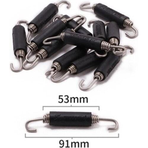 2PCS Universal Motorcycle Exhaust Spring Hooks new high quality Stainless Steel Exhaust Link Pipe with six style you can chose