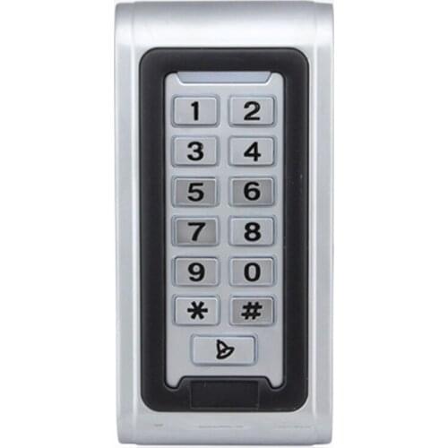 2000 User Metal Rain-proof ID Card/ Password /ID Card +Password Door Access Control