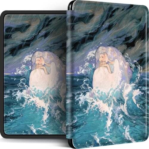 2020 Automatic Wake-up Smart Case for All New Kindle 2019 Released 2018 Paperwhite 4 Silicon Cover 10th Generation Sleeve Funda