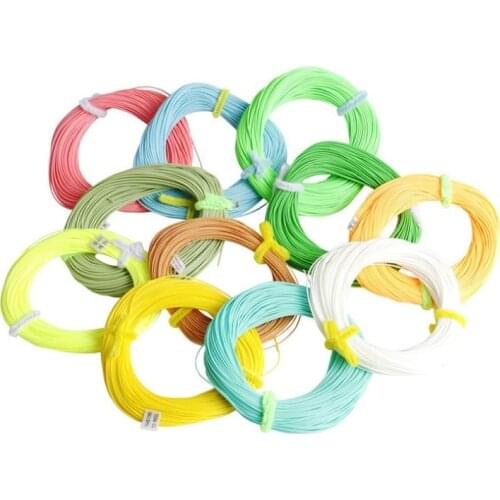 30 meters floating fly fishing line for catch water surface fish use fly hook