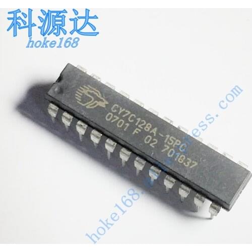 5pcs/lot CY7C128A-15PC DIP24 CY7C128A CY7C128 In Stock
