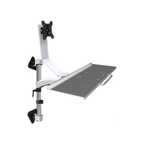 Dual Computer monitor stand up and down the gas spring bracket monitor desktop stand mount 8KG loading capacity 13-27 inch