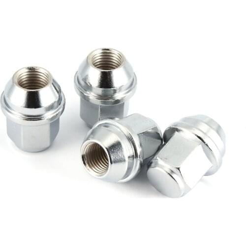 Brand New For Chrysler 300C Tyre Nut One Set Four Pieces Stainless Steel Tyre Nut Silver 30*30*35mm High Qulity