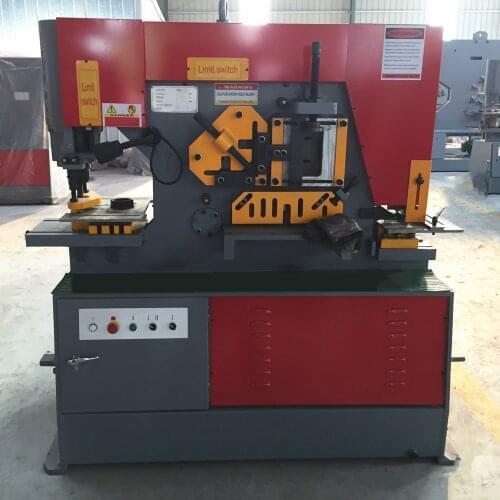 Customizable Channel Steel Ironworker, Hydraulic Hole Punching and Shearing Machine for Metal Sheet Punch Forming Cutter