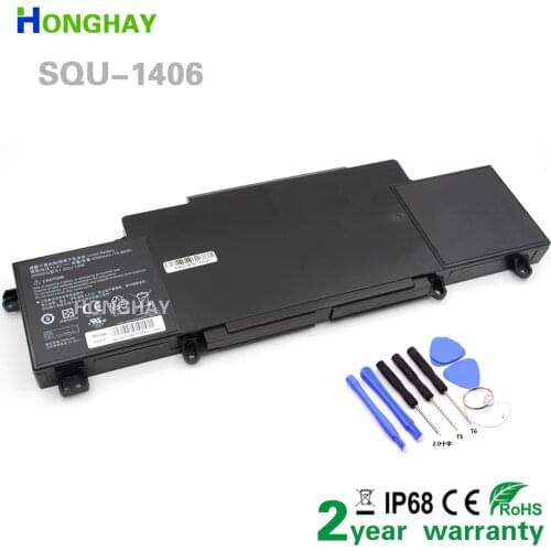 Honghay SQU-1406 Laptop Battery For ThundeRobot 911-E1 911-T2A 911-S2B 911-T1 Chimera CX-9 14.4V 74.88WH