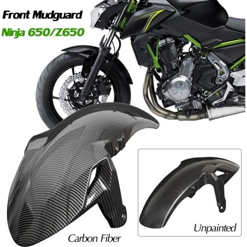Z650 Mudguard Fender Front Wheel Cover Splash Guard Protector For Kawasaki Ninja 650 2017 2018 2019 2020 Z 650 Accessories Moto