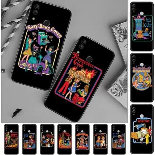 Funny Halloween Phone Case For Huawei Honor view 7a5.45inch 7c5.7inch 8x 8a 8c 9 9x 10 20 10i 20i lite pro