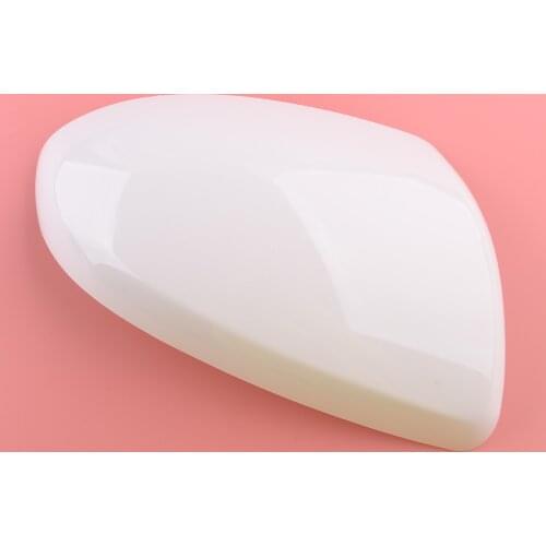 Car White Exterior Front Right Side Wing Rear View Mirror Cover Cap Fit for Mazda 3 2010 2011 2012 2013