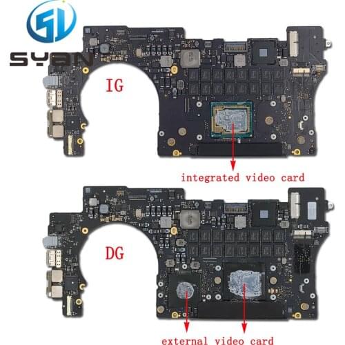 A1398 Motherboard for Macbook Pro Retina 15.4" 2.8 GHZ 16 GB logic board 820-3787-A 2013-2014