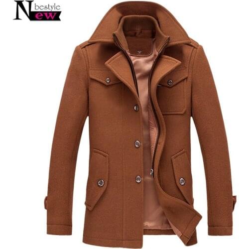 Newbestyle Mens Long Coats