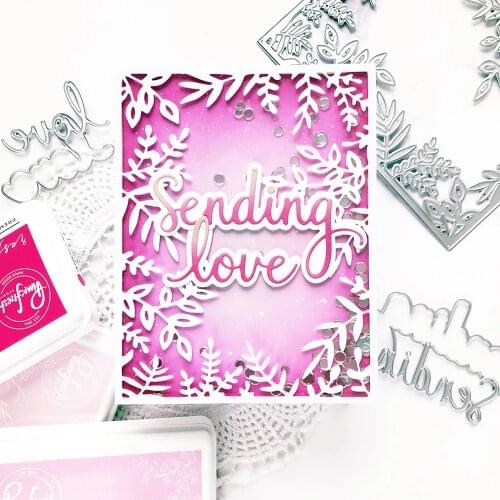 New design Leaves leaf frame metal Cutting Dies Stencils DIY Scrapbooking Paper/photo Cards Embossing Dies