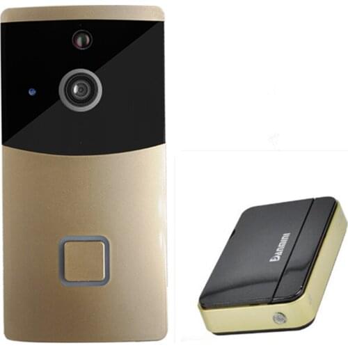 APP Remote Control 720P Build-in Battery Wifi Doorbell Intercom System