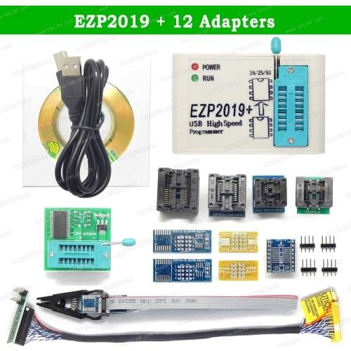 EZP2019 USB SPI Programmer Support 24 25 93 EEPROM 25 Flash Bios Chip Win7&8 better than EZP2013 EZP2010