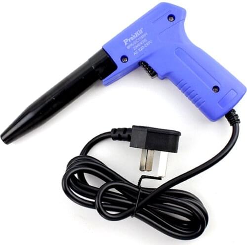 ProsKit 20W/40W 220V Manual Soldering Tin Gun Send Tin Gun Hand-Held Soldering Iron Quick Heating Rework Station Welding Tools