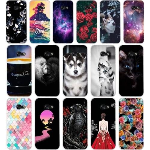 B silicone For Samsung A5 2017 Case Soft TPU Phone Case for Samsung Galaxy A 5 2017 SM-A520F Cover Coque Funda Skin shockproof