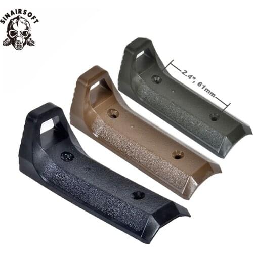 SINAIRSOFT KeyMod HAND STOP CALI LEGAL Forend Foregrip KeyMod System for Freefloat/drop-in Handguard Rail 20mm AR15 Ak47/74