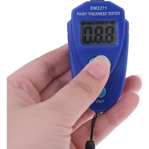 All-sun Thickness Gauge EM2271 With Russian Manual Digital Display Car Painting Thickness Meter