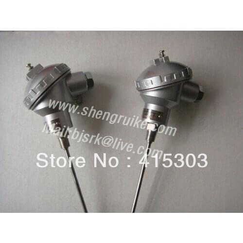 6*100mm Qualified Class A Thin Film Pt100 Sensor with 1/4NPT thread Hereaus Brand Thin Film