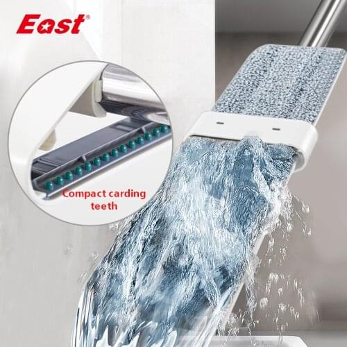 Magic Squeeze Flat Cutting Mop Free Hand Washing Lazy Mop Household Cleaning Automatic Dehydration Mop Cleaning Floor