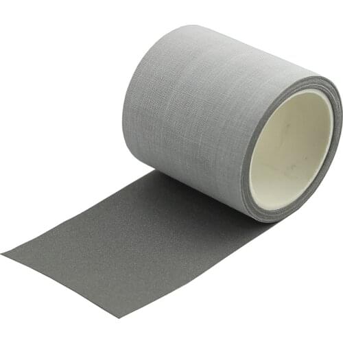 1Meter x 50mm (2") High Visibility Bright Silver Reflective TC Fabric Tape Cloth Sewing on Clothing Cap Bags
